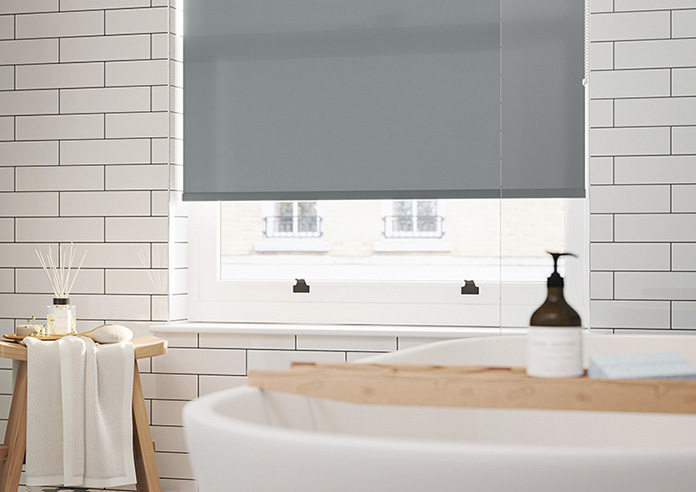 Roma (FR), Pewter - Twist&Fit Roller Blind - Image 5